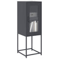 vidaXL Komoda Antracyt 36x39x107 cm Stal walcowana na zimno