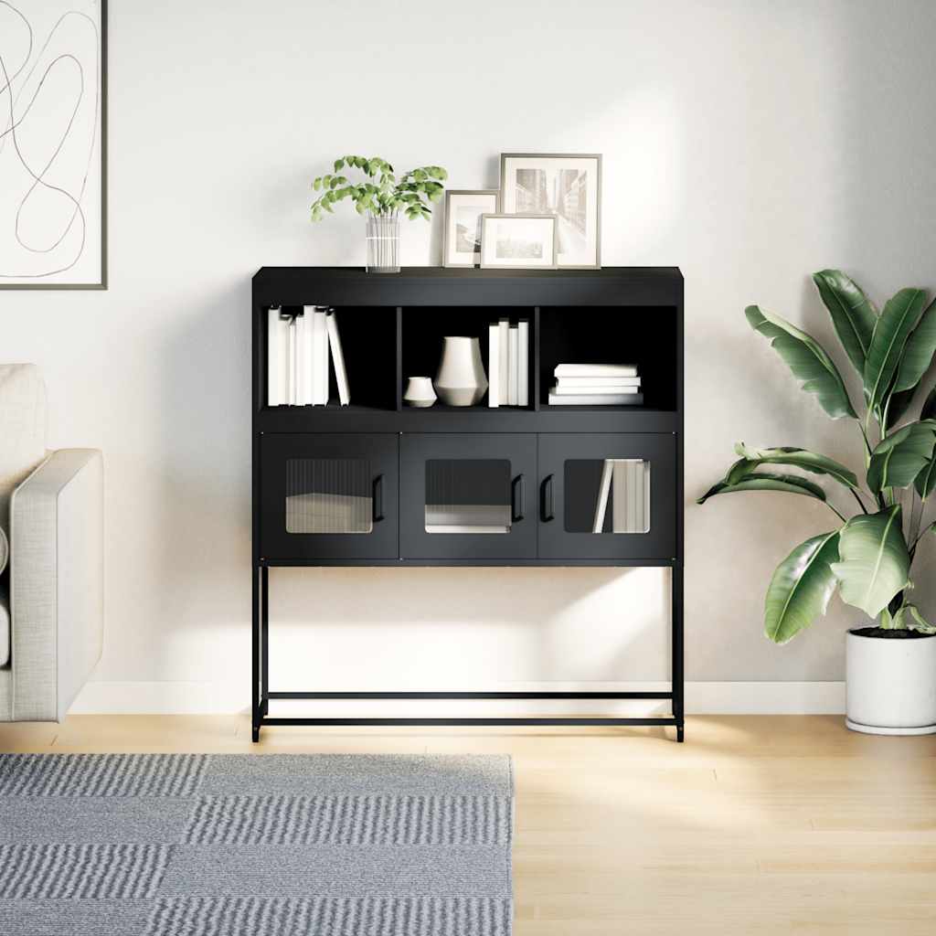 vidaXL Szafka, antracytowa, 100,5x39x107 cm, stal walcowana na zimno