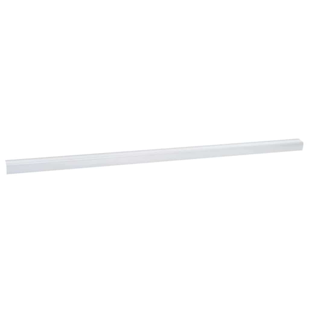 vidaXL Listwy schodowe 10 pcs Srebrny 67 x 3 x 2 cm Aluminium