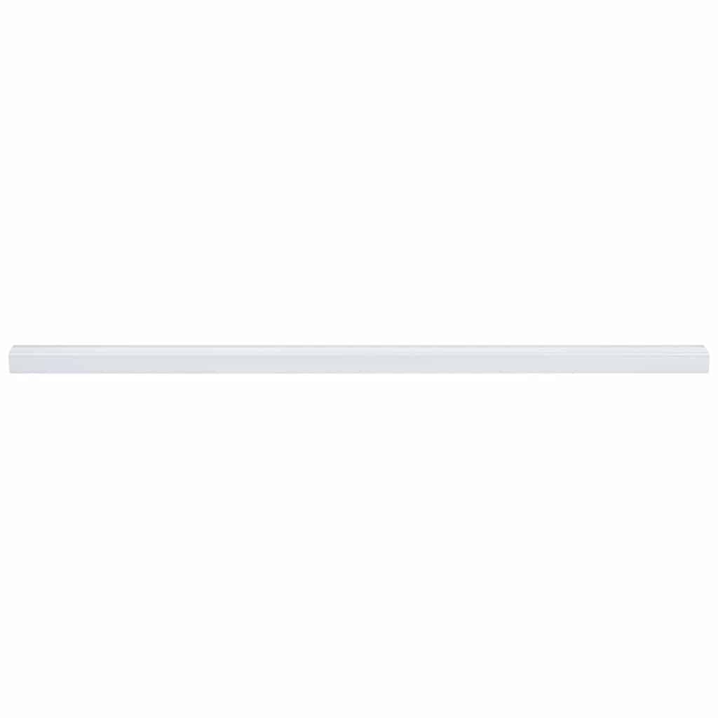 vidaXL Listwy schodowe 30 pcs Srebrny 67 x 3 x 2 cm Aluminium