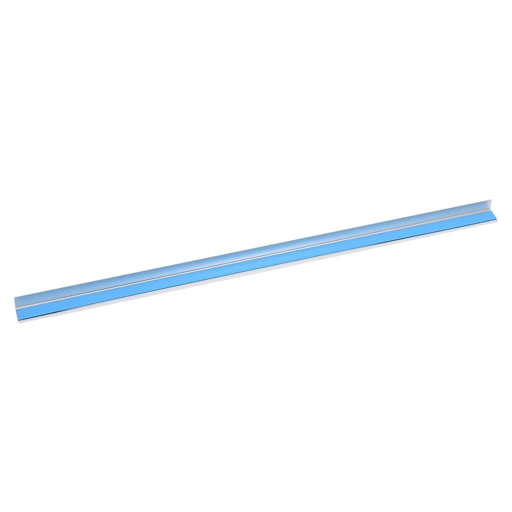 vidaXL Listwy schodowe 30 pcs Srebrny 67 x 3 x 2 cm Aluminium