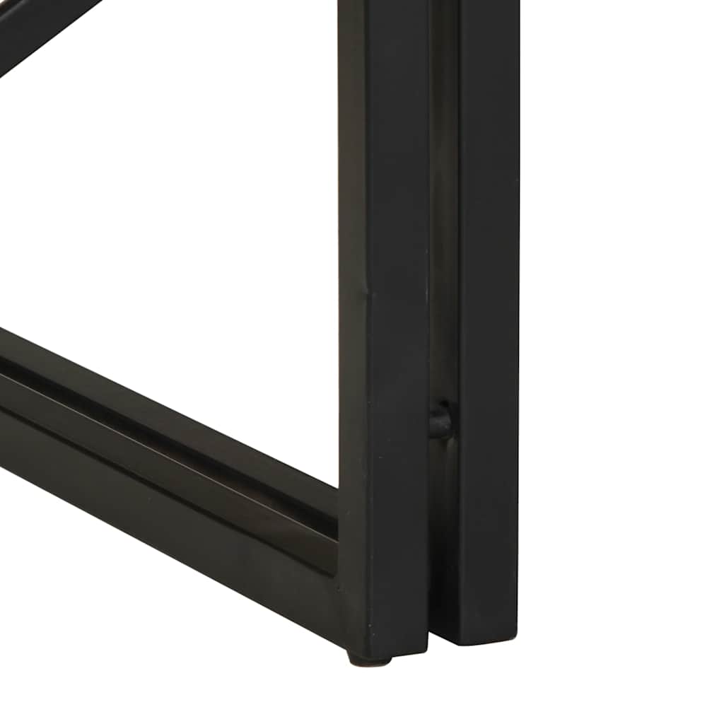 vidaXL Stolik kawowy wielokolorowy 100x100x35 cm lite drewno odzyskane