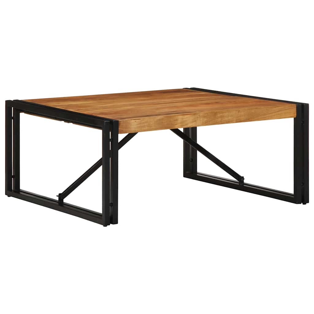 vidaXL Stolik kawowy 80x80x35 cm lite drewno akacjowe
