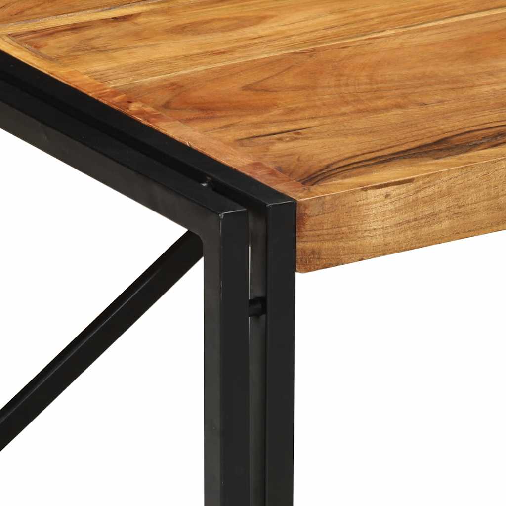 vidaXL Stolik kawowy 80x80x35 cm lite drewno akacjowe