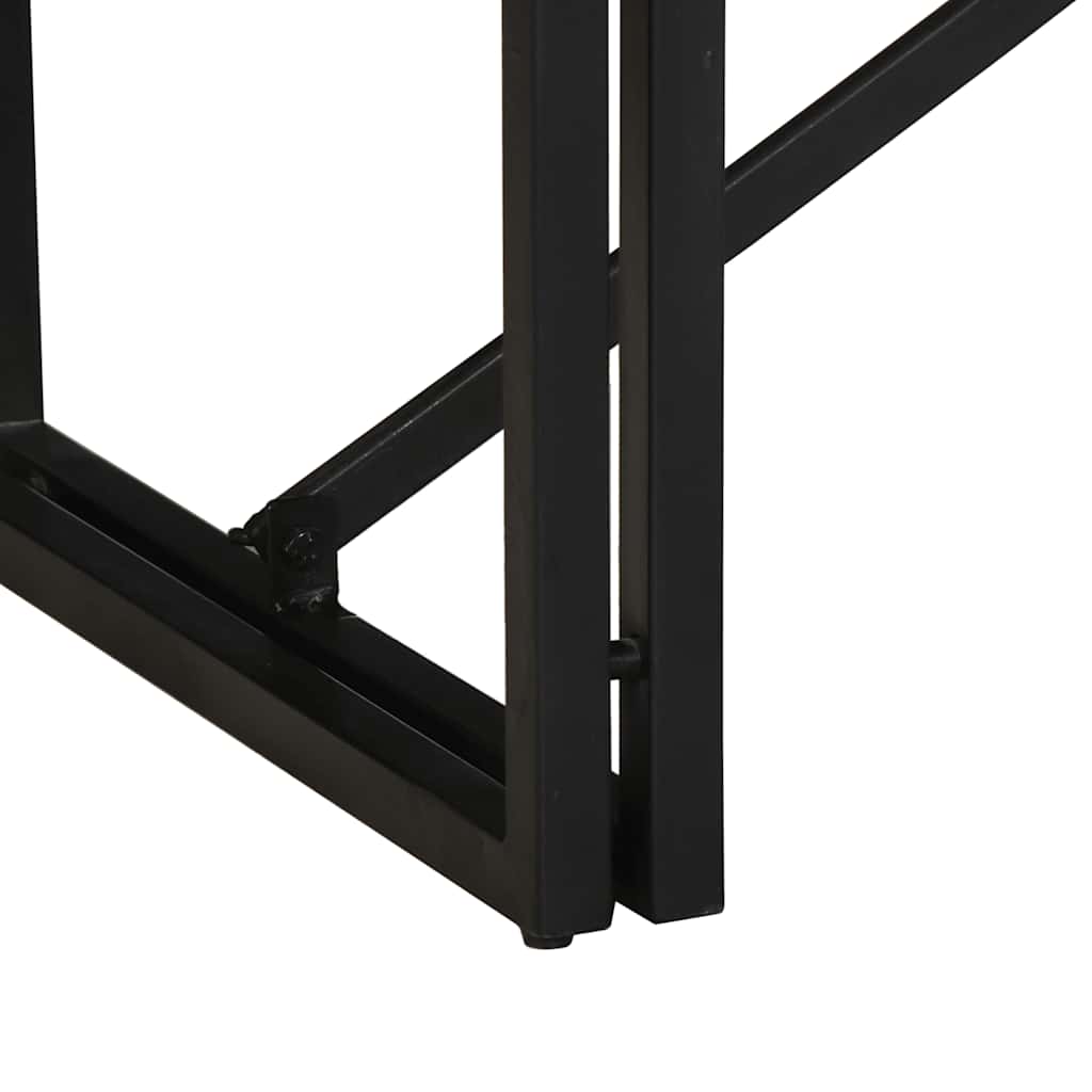 vidaXL Stolik kawowy 80x40x35 cm lite drewno surowe mango