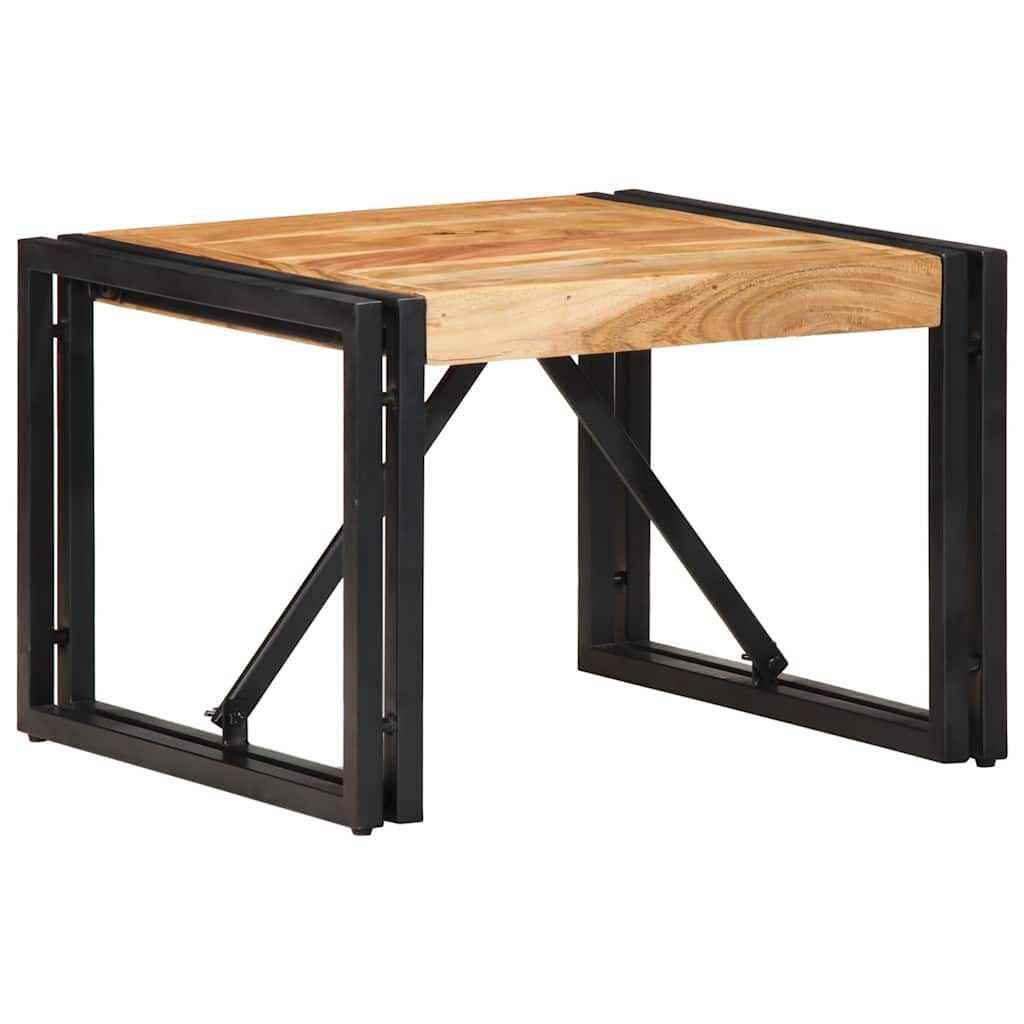 vidaXL Stolik kawowy 50x50x35 cm Drewno lite Akacja