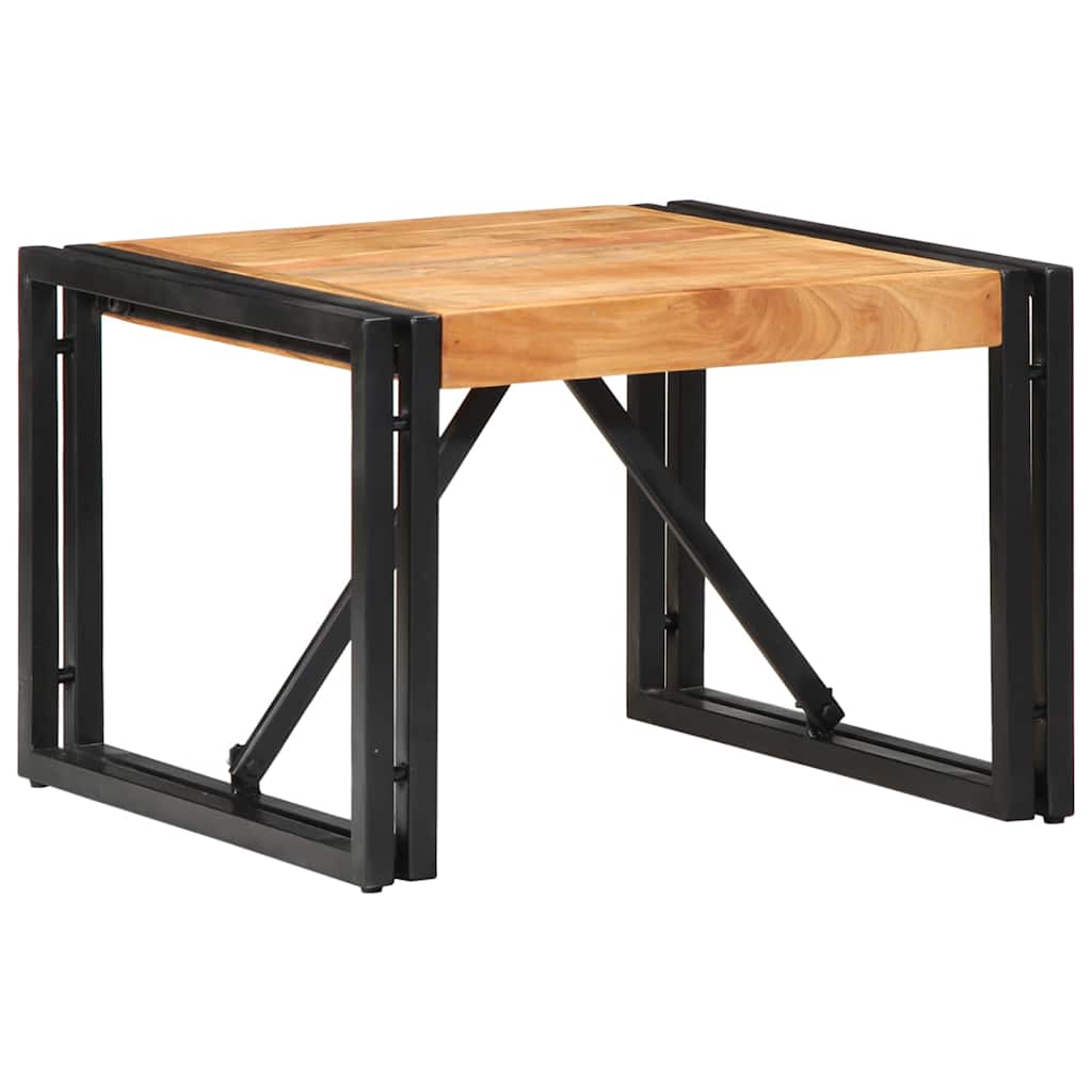 vidaXL Stolik kawowy 50x50x35 cm Drewno lite Akacja