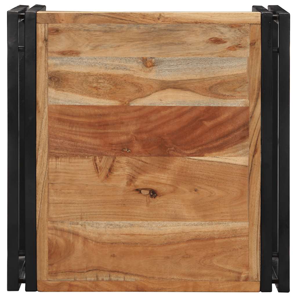 vidaXL Stolik kawowy 50x50x35 cm Drewno lite Akacja