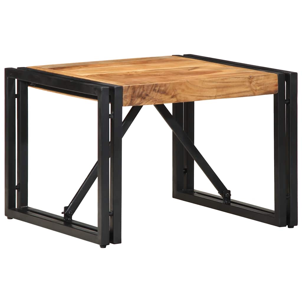 vidaXL Stolik kawowy 50x50x35 cm Drewno lite Akacja