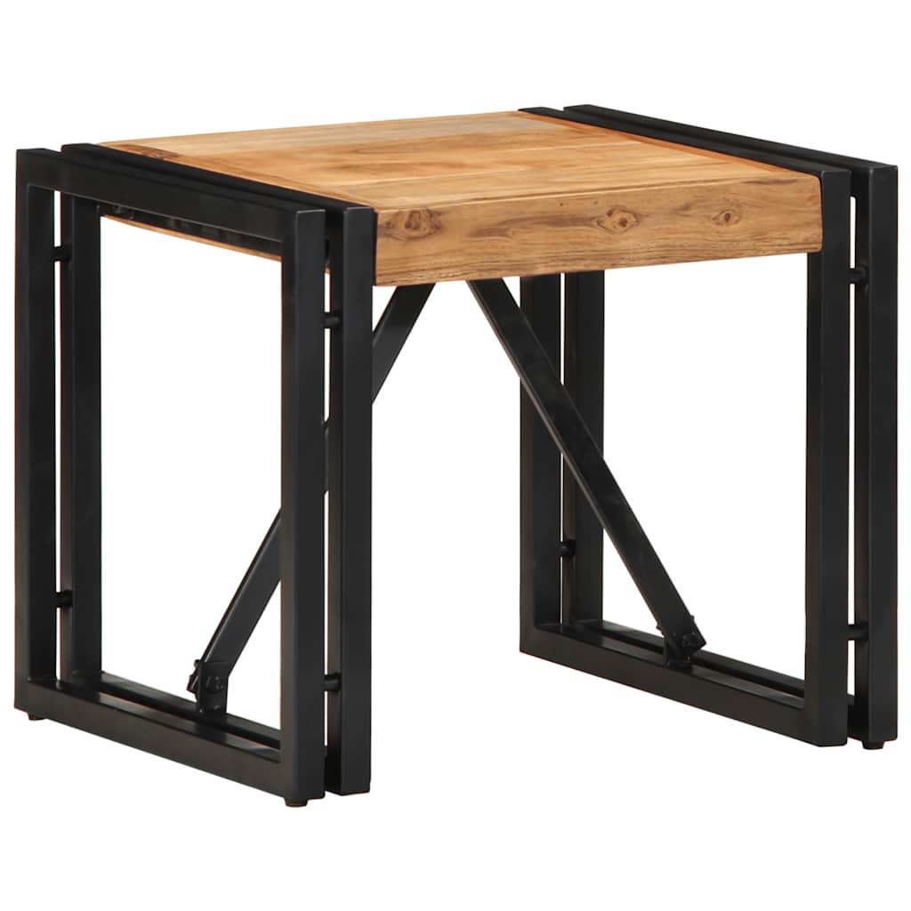 vidaXL Stolik kawowy 40x40x35 cm lite drewno akacjowe