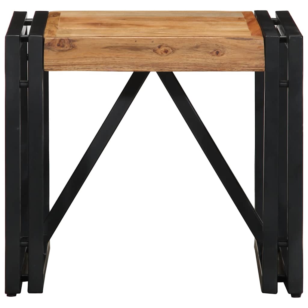 vidaXL Stolik kawowy 40x40x35 cm lite drewno akacjowe