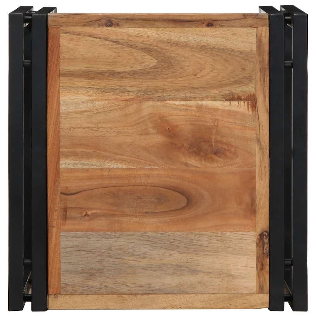 vidaXL Stolik kawowy 40x40x35 cm lite drewno akacjowe