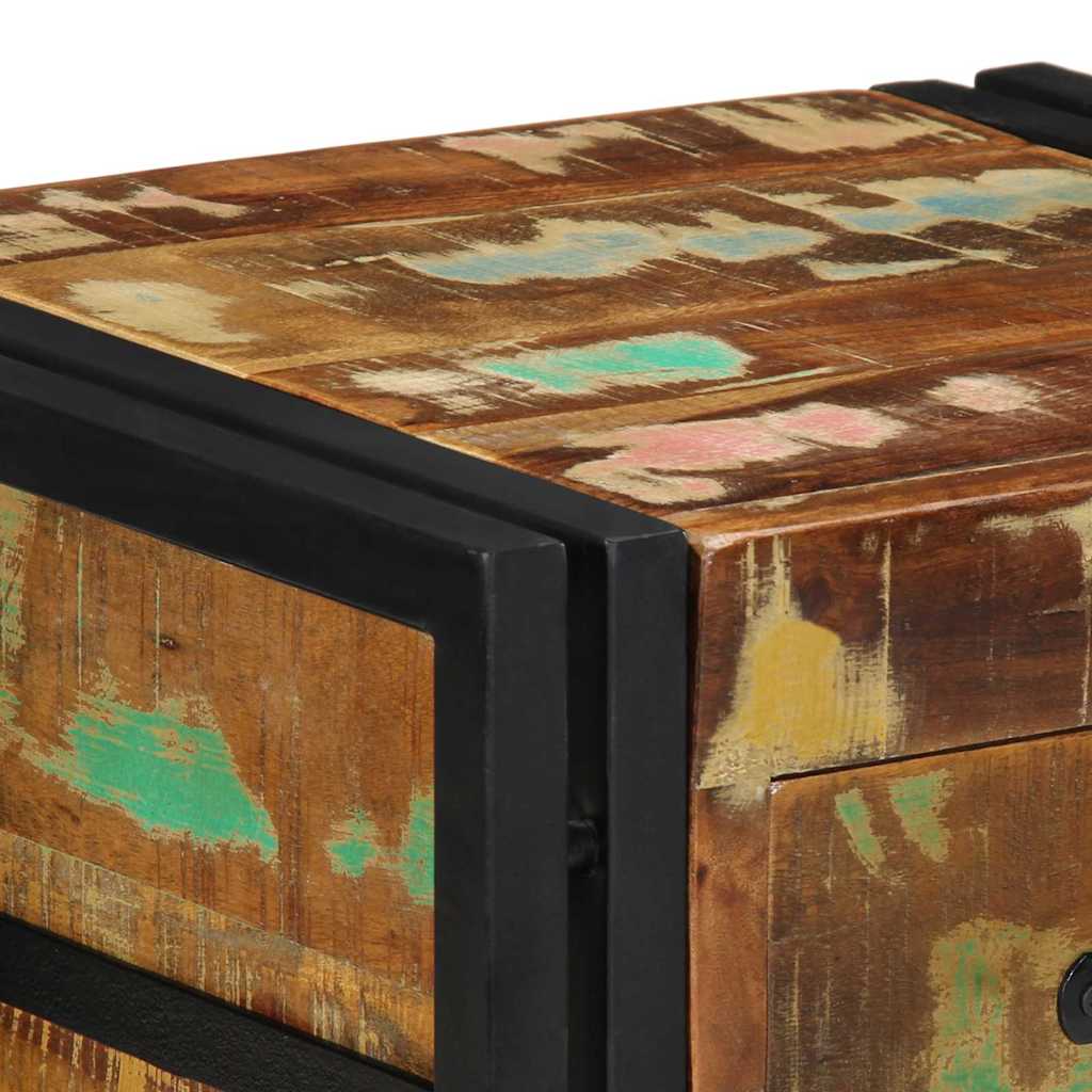 vidaXL Szafka Nocna 2 pcs 40 x 35 x 50 cm Lite Drewno Recyklingowe