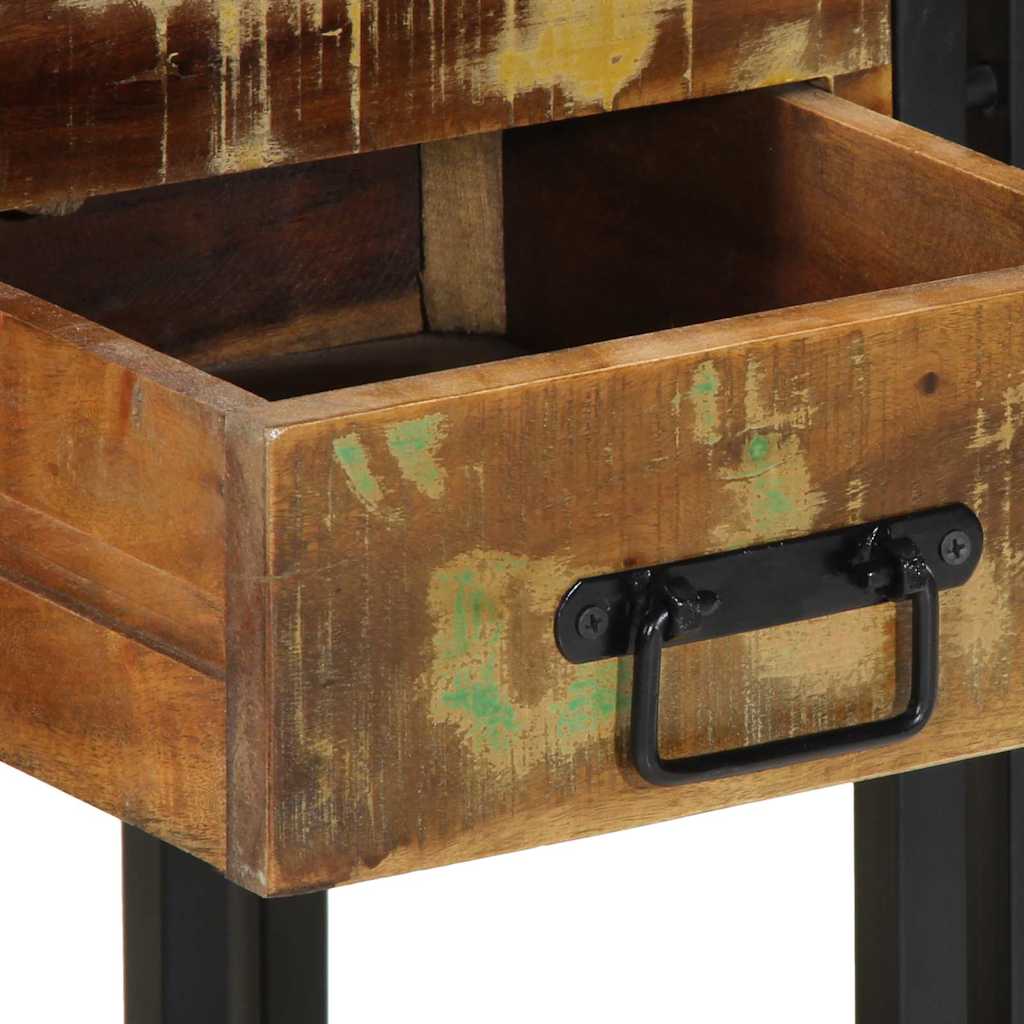 vidaXL Szafka Nocna 2 pcs 40 x 35 x 50 cm Lite Drewno Recyklingowe