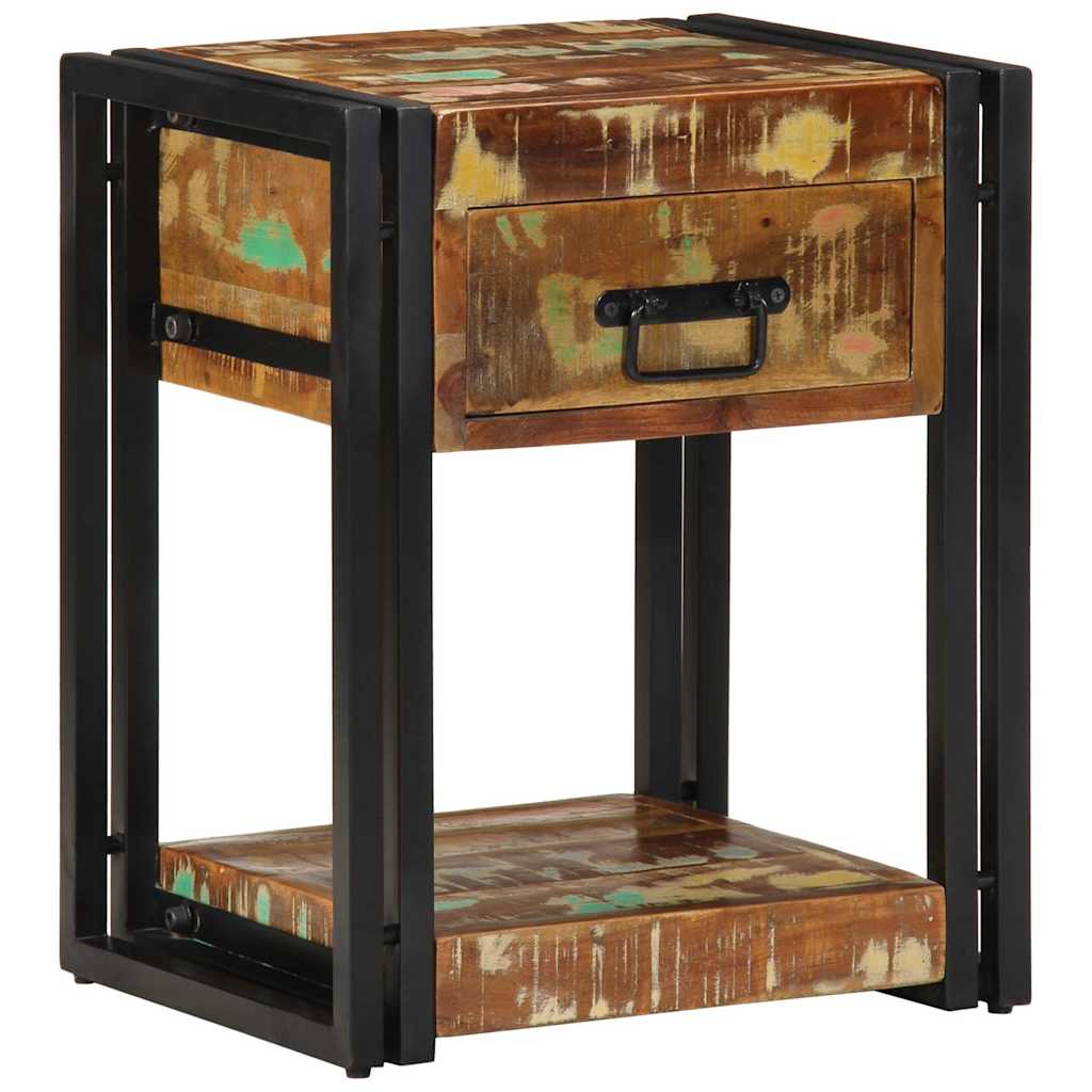 vidaXL Szafka Nocna 2 pcs 40 x 35 x 50 cm Lite Drewno Recyklingowe