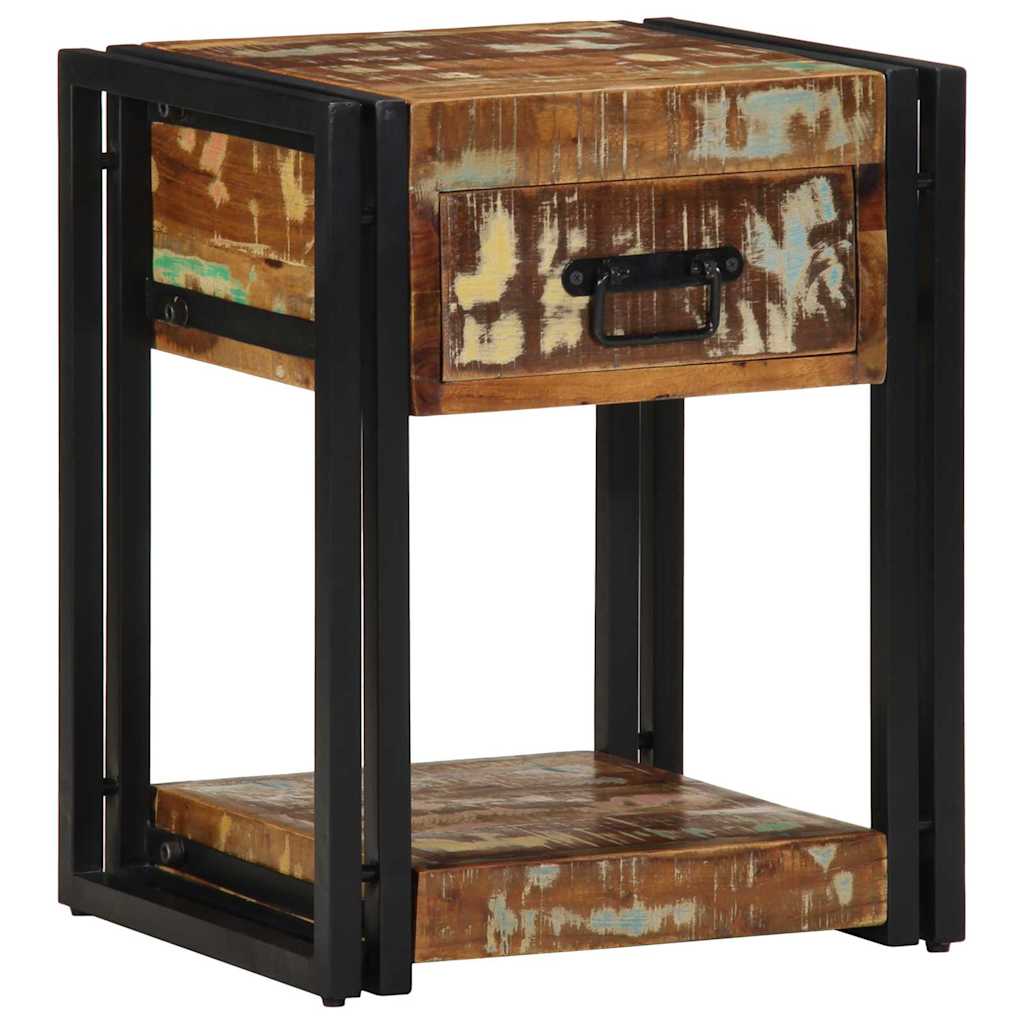 vidaXL Szafka Nocna 2 pcs 40 x 35 x 50 cm Lite Drewno Recyklingowe