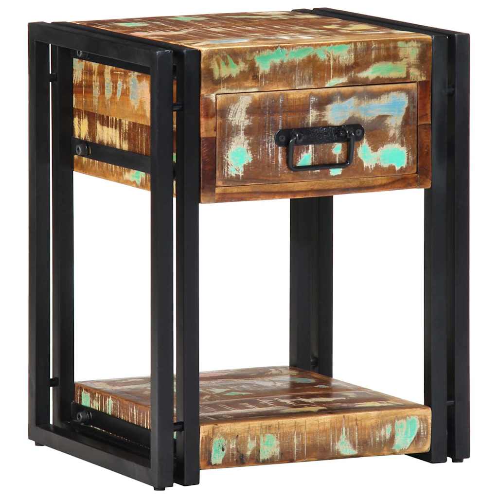 vidaXL Szafka Nocna 2 pcs 40 x 35 x 50 cm Lite Drewno Recyklingowe