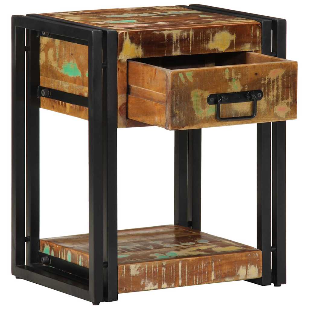 vidaXL Szafka Nocna 2 pcs 40 x 35 x 50 cm Lite Drewno Recyklingowe
