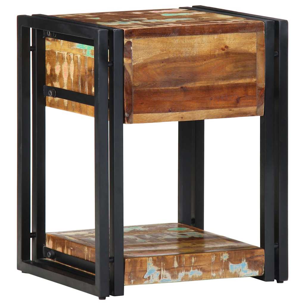 vidaXL Szafka Nocna 2 pcs 40 x 35 x 50 cm Lite Drewno Recyklingowe