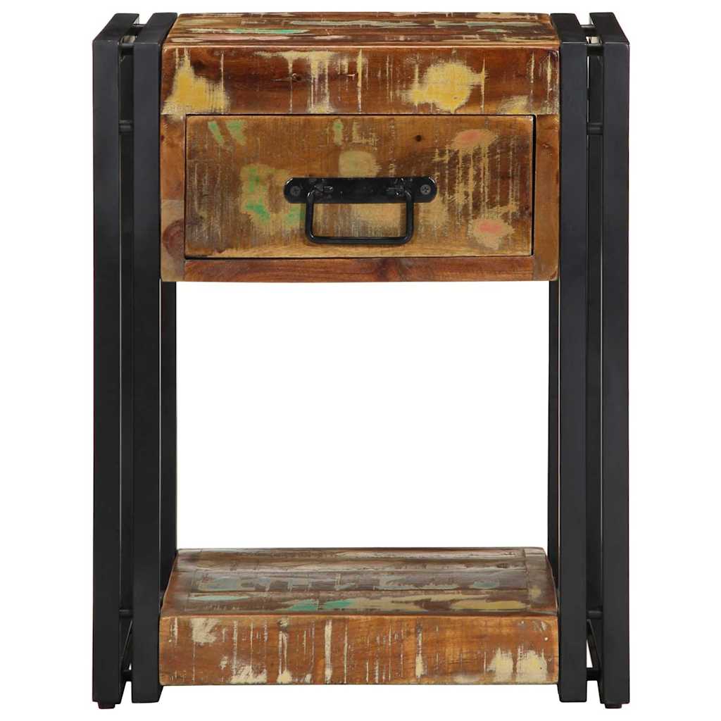 vidaXL Szafka Nocna 2 pcs 40 x 35 x 50 cm Lite Drewno Recyklingowe