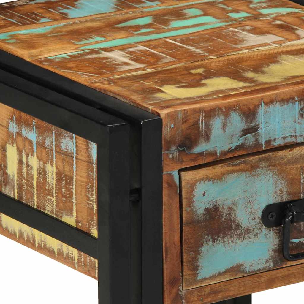 vidaXL Szafka Nocna 40 x 40 x 50 cm Lite Drewno Recyklingowe
