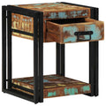 vidaXL Szafka Nocna 40 x 40 x 50 cm Lite Drewno Recyklingowe