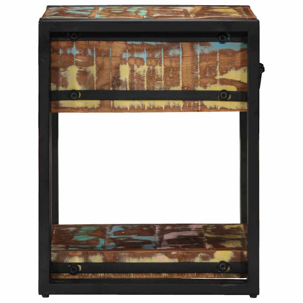 vidaXL Szafka Nocna 40 x 40 x 50 cm Lite Drewno Recyklingowe