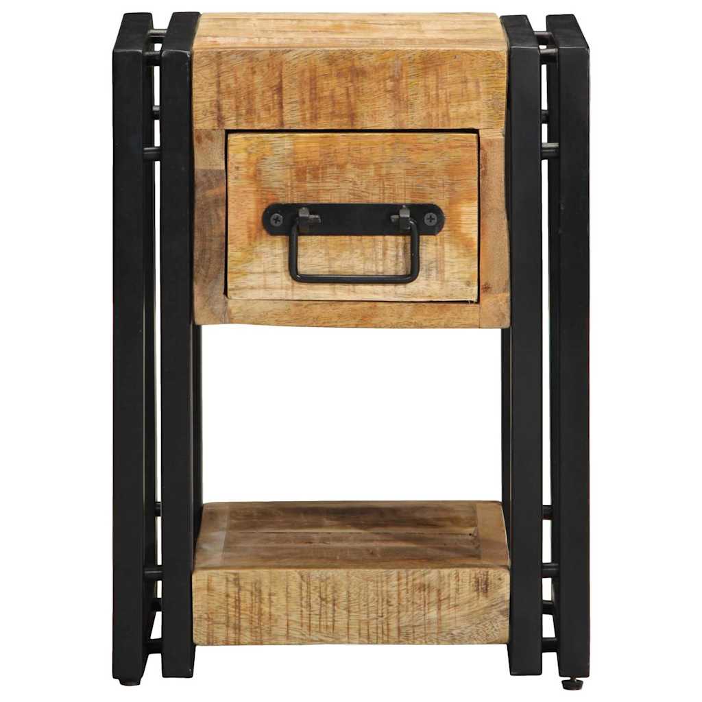 vidaXL Szafka Nocna 2 pcs Brązowy 30 x 30 x 40 cm Drewno z mango