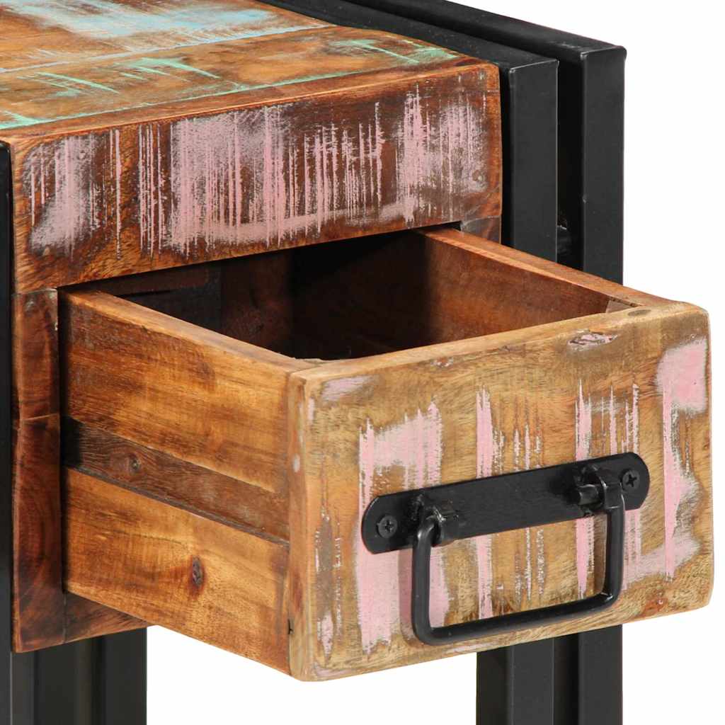 vidaXL Szafka Nocna 30 x 30 x 40 cm Lite Drewno Recyklingowe