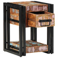 vidaXL Szafka Nocna 30 x 30 x 40 cm Lite Drewno Recyklingowe