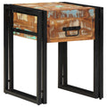 vidaXL Stolik końcowy 40 x 40 x 50 cm Lite Drewno Recyklingowe