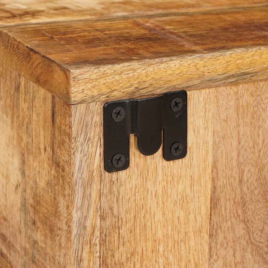 vidaXL Stolik nocny 2 pcs Brązowy 35 x 33 x 48 cm Drewno z mango