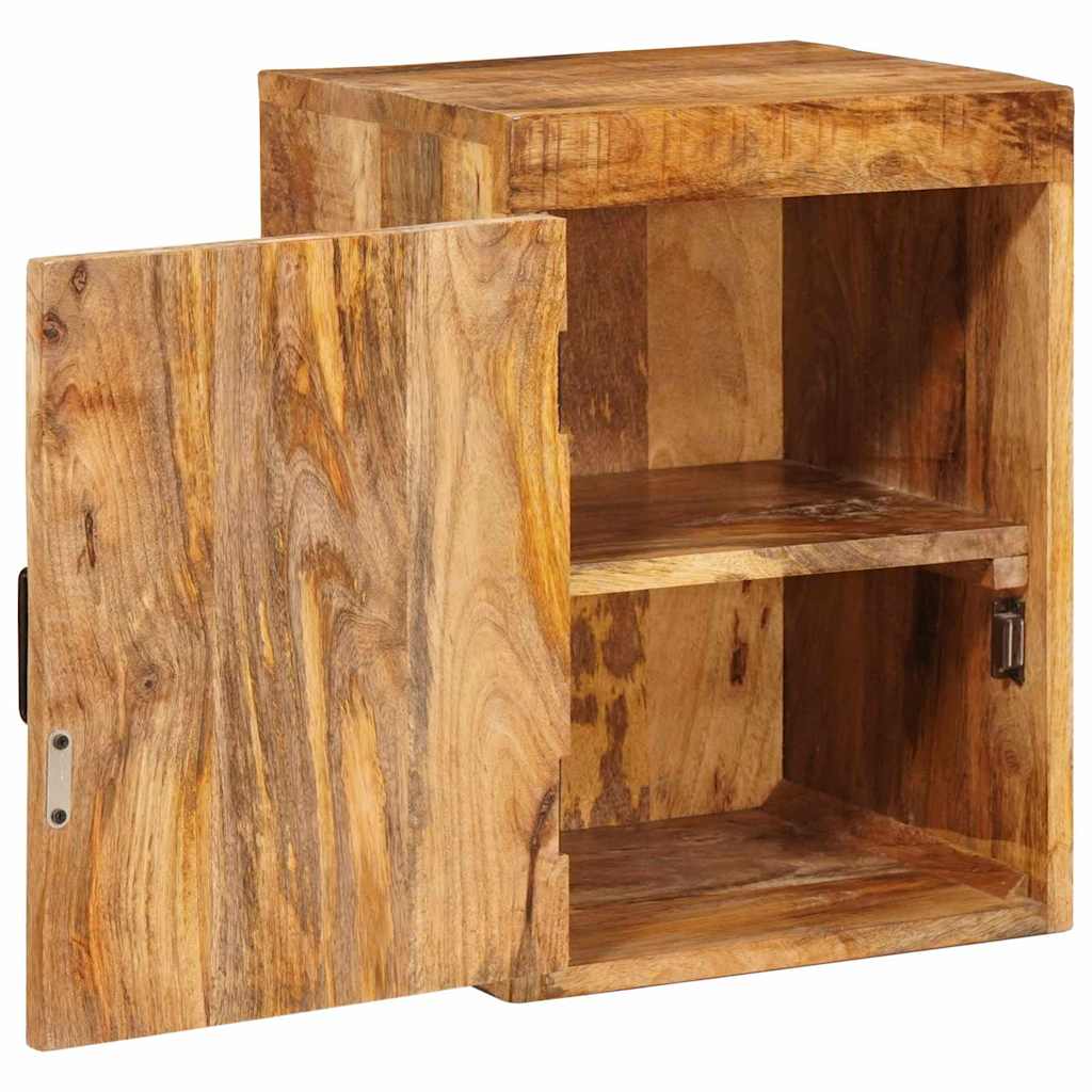 vidaXL Stolik nocny 2 pcs Brązowy 35 x 33 x 48 cm Drewno z mango