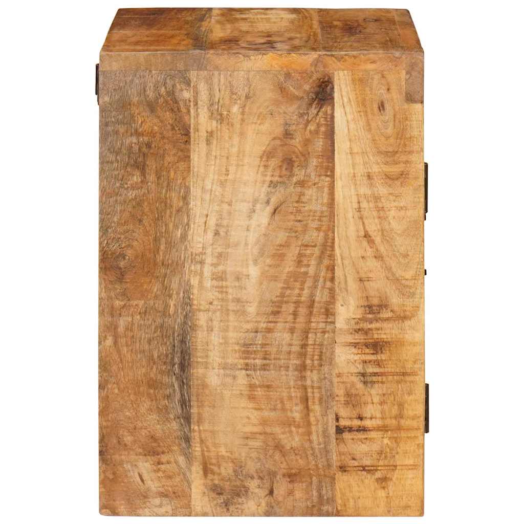 vidaXL Stolik nocny 2 pcs Brązowy 35 x 33 x 48 cm Drewno z mango