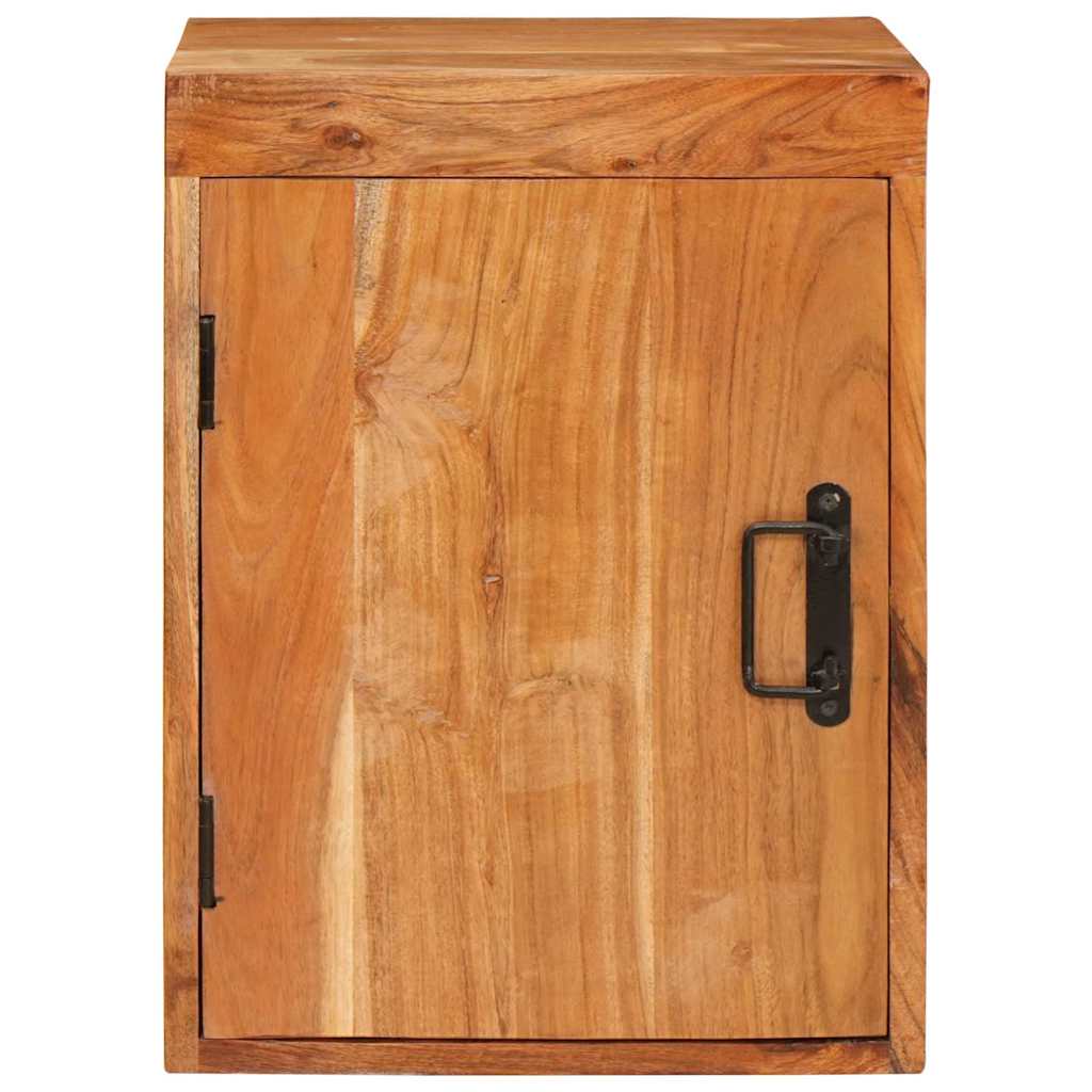 vidaXL Stolik nocny Brązowy 35 x 33 x 48 cm Drewno akacjowe