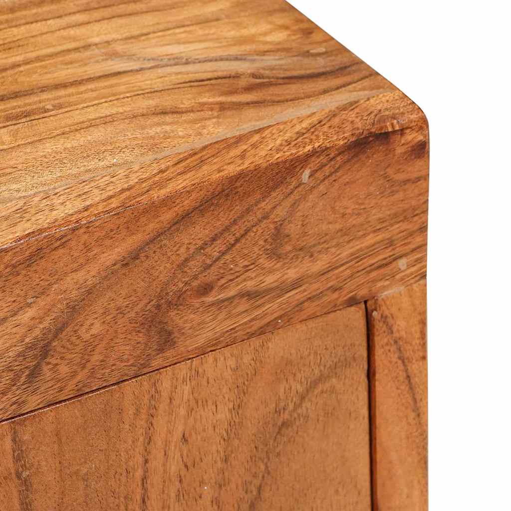 vidaXL Stolik nocny 2 pcs Brązowy 35 x 33 x 48 cm Drewno akacjowe