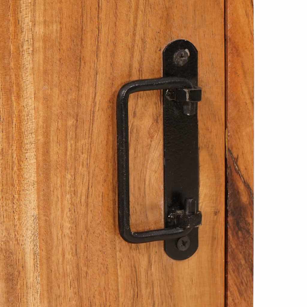 vidaXL Stolik nocny 2 pcs Brązowy 35 x 33 x 48 cm Drewno akacjowe
