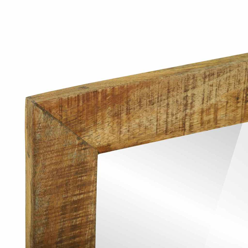vidaXL Lustro łazienkowe Brązowy 50 x 22 x 70 cm Drewno z mango