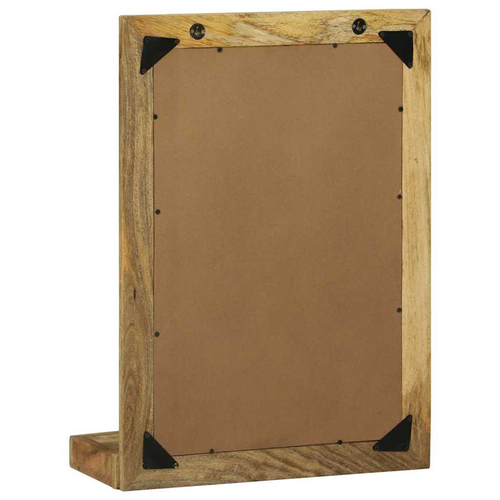 vidaXL Lustro łazienkowe Brązowy 50 x 22 x 70 cm Drewno z mango