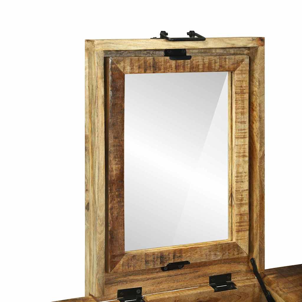 vidaXL Toaletki do sypialni Brązowy 90 x 50 x 75 cm Lite drewno mango