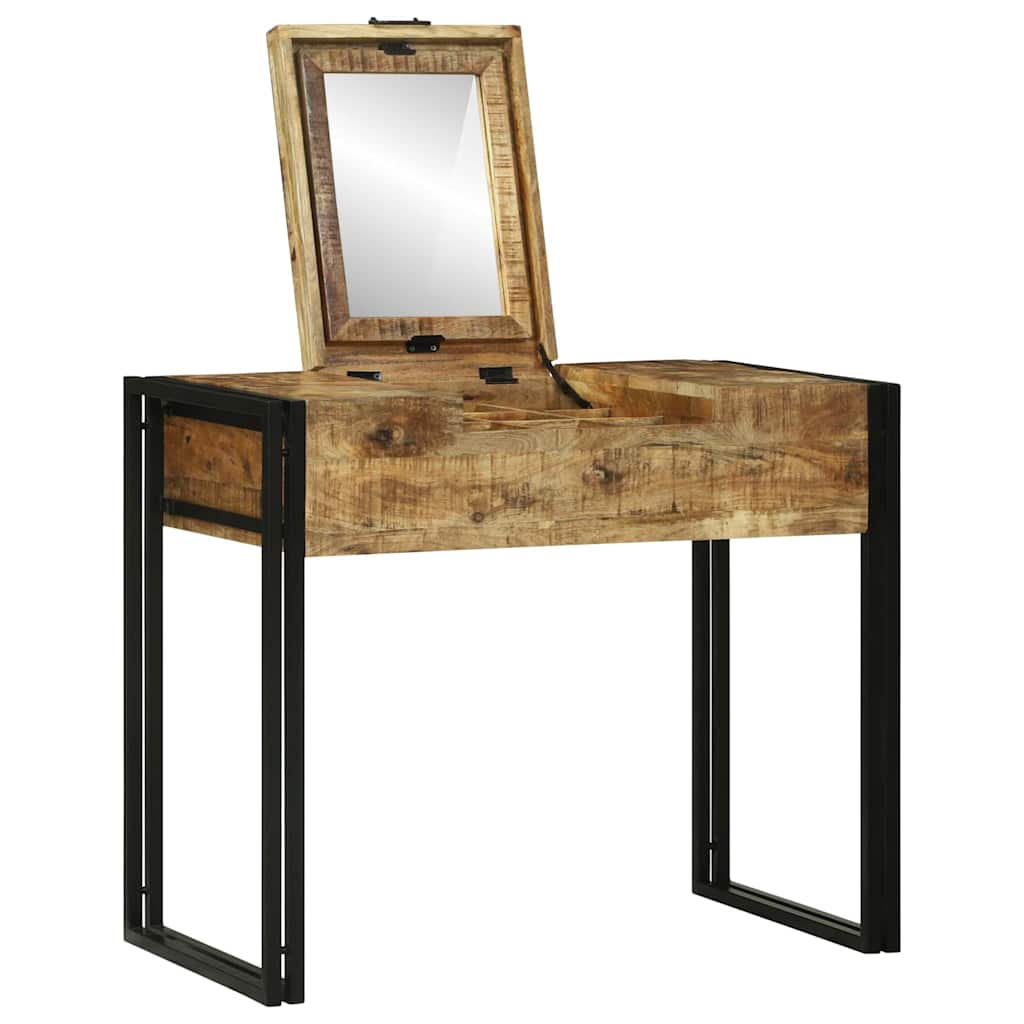 vidaXL Toaletki do sypialni Brązowy 90 x 50 x 75 cm Lite drewno mango