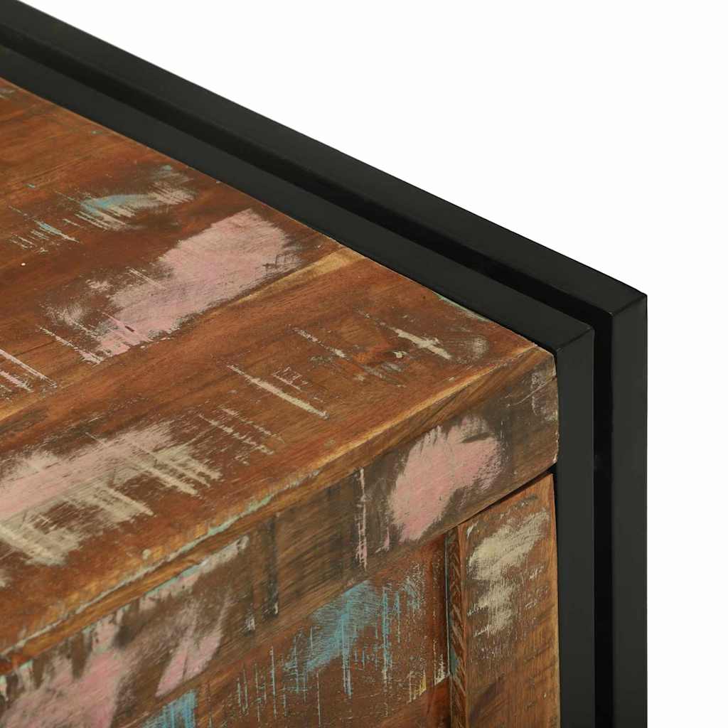 vidaXL Skrzynia do przechowywania 80 x 50 x 50 cm drewno z odzysku