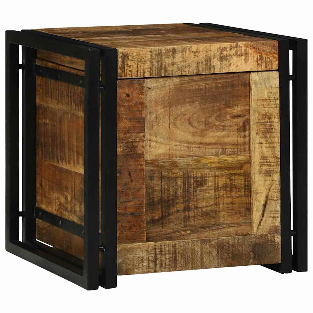 vidaXL Skrzynia do przechowywania 40 x 40 x 40 cm Drewno z mango