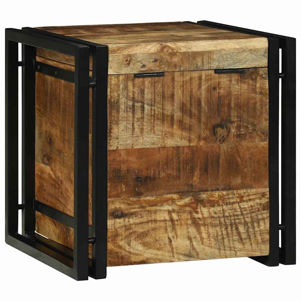 vidaXL Skrzynia do przechowywania 40 x 40 x 40 cm Drewno z mango