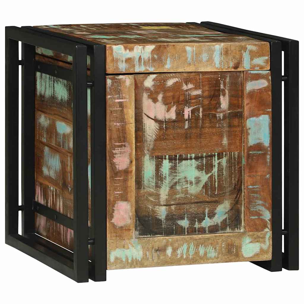 vidaXL Skrzynia do przechowywania 40 x 40 x 40 cm Lite Drewno Akacji