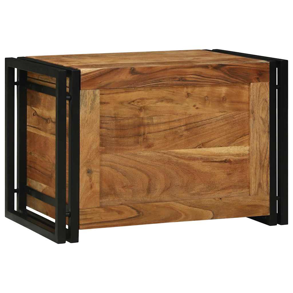 vidaXL Skrzynia do przechowywania 60 x 40 x 41 cm Lite Drewno Akacji