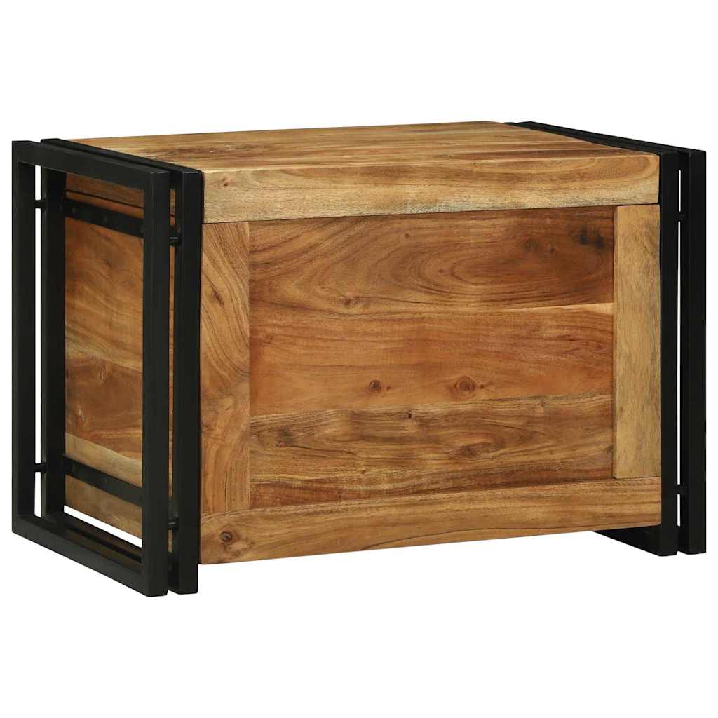 vidaXL Skrzynia do przechowywania 60 x 40 x 41 cm Lite Drewno Akacji