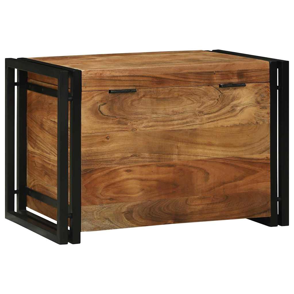 vidaXL Skrzynia do przechowywania 60 x 40 x 41 cm Lite Drewno Akacji