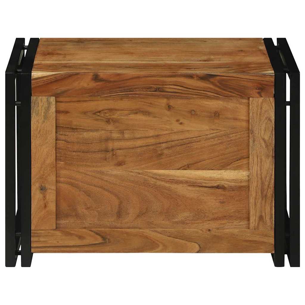vidaXL Skrzynia do przechowywania 60 x 40 x 41 cm Lite Drewno Akacji
