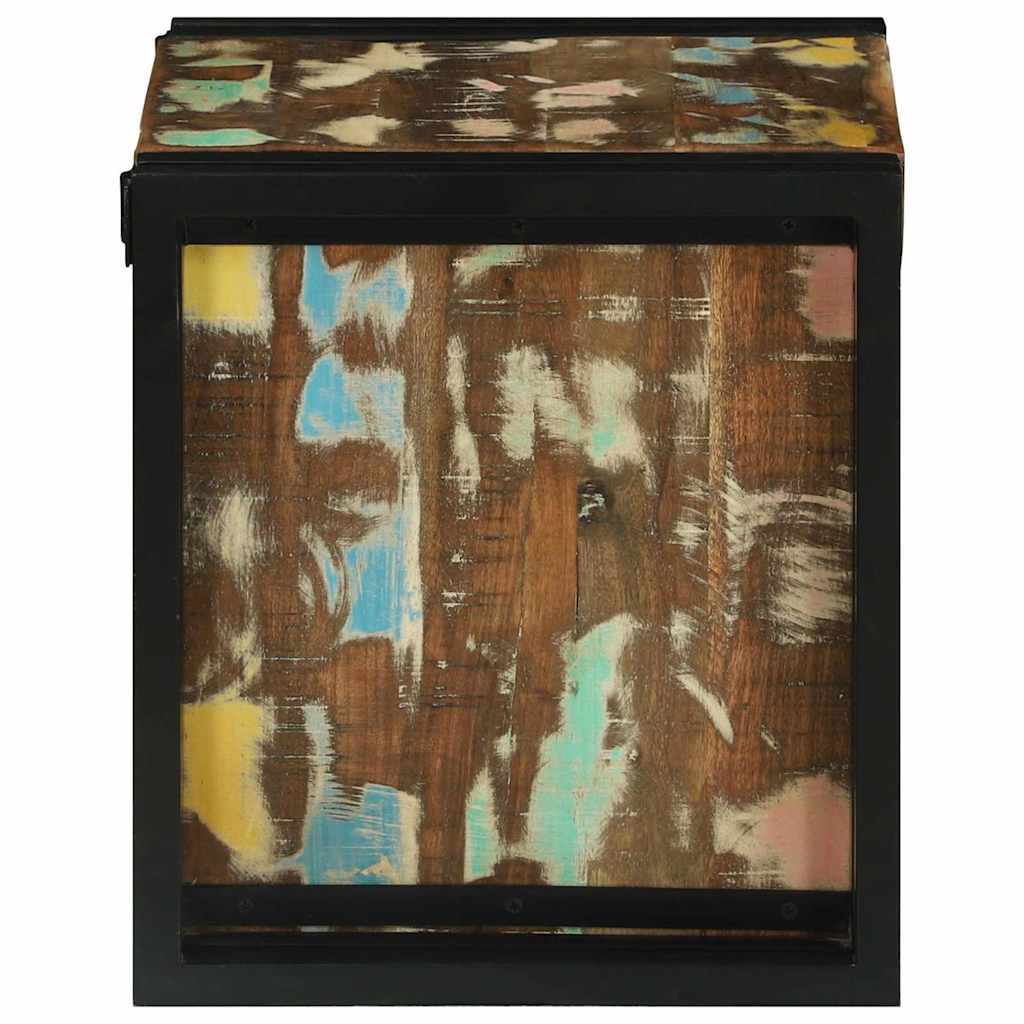 vidaXL Regał na wino 35 x 35 x 39 cm Lite Drewno Recyklingowe